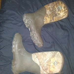 Muck boots field blazer brown, camo women's 9 men's 8